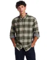 Weatherproof Vintage Men's Flannel Shirt In Gray