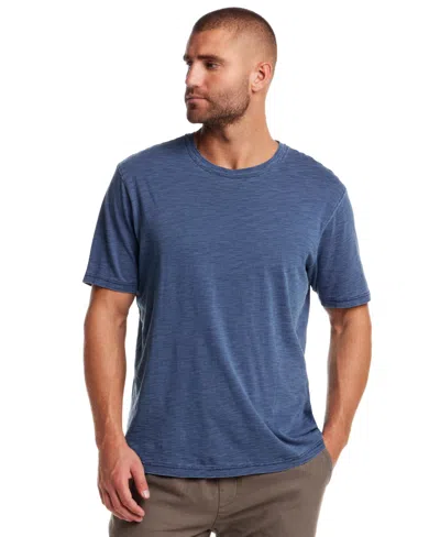 Weatherproof Vintage Men's Short Sleeve Indigo Crewneck T-shirt In Blue