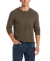 Weatherproof Vintage Men's Soft Touch Henley Sweater In Brown