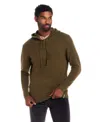 Weatherproof Vintage Boucle Wool-blend Hoodie In Green