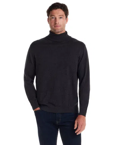 Weatherproof Vintage Men's Turtle Neck Sweater In Gray