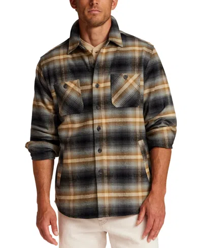 Weatherproof Vintage Regular Fit Unlined Lumberjack Plaid Twill Shirt Jacket In Multi