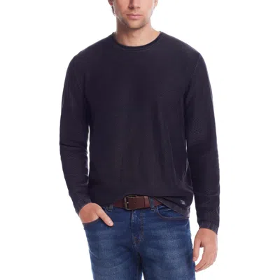 Weatherproof Vintage Mens Textured Ribbed Knit Pullover Sweater In Multi