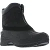 Weatherproof Vintage Mens Zipper Man Made Winter & Snow Boots In Black
