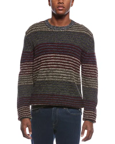 Weatherproof Vintage Mixed Stripe Crewneck Sweater In Multi