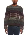 Weatherproof Vintage Mixed Stripe Crewneck Sweater In Multi