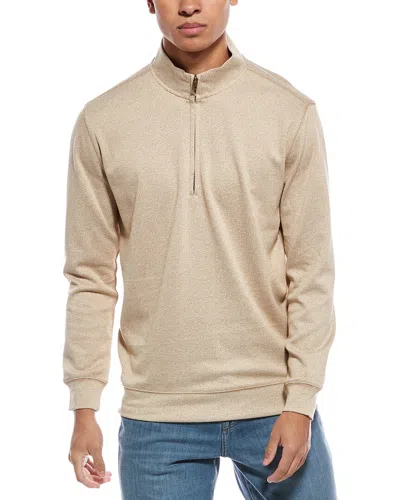 WEATHERPROOF VINTAGE WEATHERPROOF VINTAGE MIXY 1/4-ZIP MOCK NECK PULLOVER