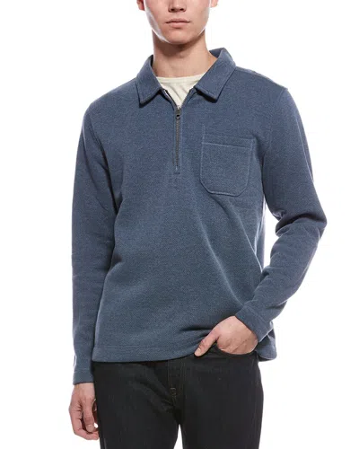 Weatherproof Vintage Pebble Fleece 1/4-zip In Gray