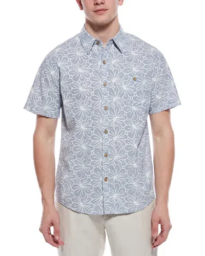 Weatherproof Vintage Printed Shirt In Blue
