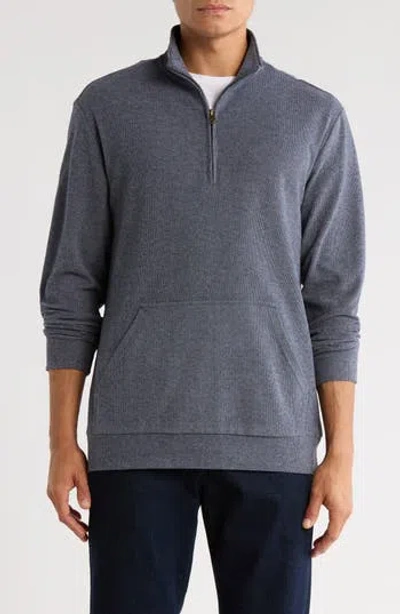 Weatherproof Vintage Quarter Zip Sweater In Gray