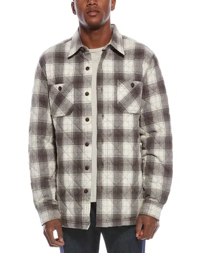 Weatherproof Vintage Quilted Shirt Jacket In Multi