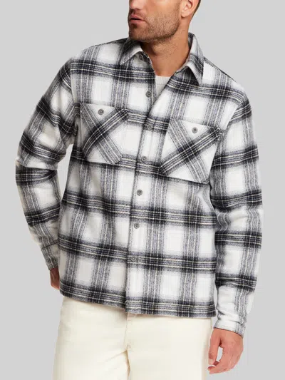Weatherproof Vintage Regular Fit Faux Wool Lined Shirt Jacket In Multi