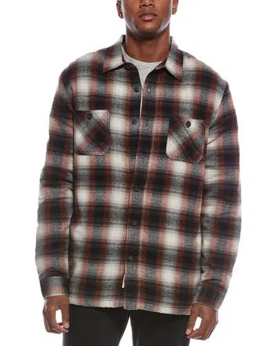 Weatherproof Vintage Sherpa Lined Shirt Jacket In Animal Print