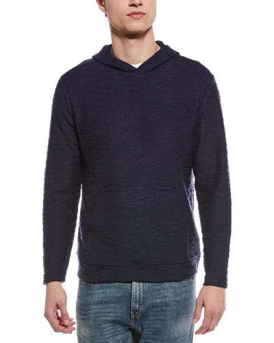 Weatherproof Vintage Slub Knit Pullover Hoodie In Black