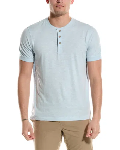 Weatherproof Vintage Soft Henley Shirt In Blue