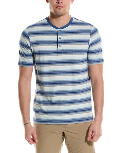 Weatherproof Vintage Soft Henley Shirt In Blue