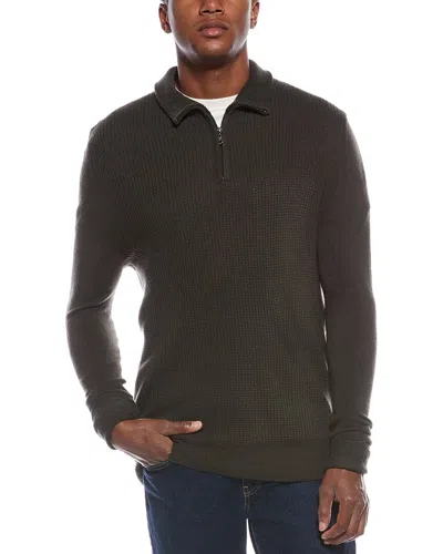 Weatherproof Vintage Soft Touch 1/4-zip Sweater In Green