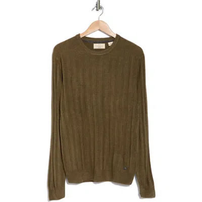 Weatherproof Vintage Soft Touch Crewneck Sweater In Drab Heather