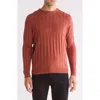 Weatherproof Vintage Soft Touch Crewneck Sweater In Roasted Russet