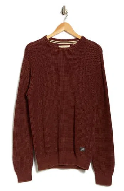 Weatherproof Vintage Stonewash Cotton Sweater In Red