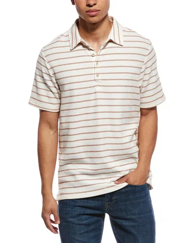 Weatherproof Vintage Terry Striped Polo Shirt In Pattern