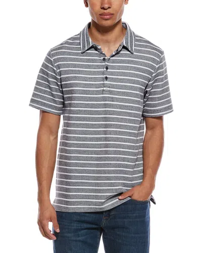 Weatherproof Vintage Terry Striped Polo Shirt In Multi