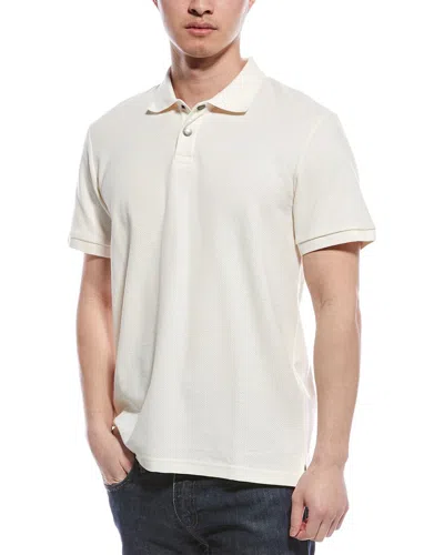 Weatherproof Vintage Textured Polo Shirt In White