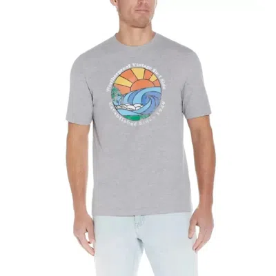 Weatherproof Vintage T-shirt Men's 3xl Gray Cotton Graphic Short Sleeve Ups1011 In Grey