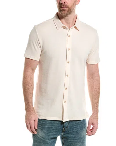 Weatherproof Vintage Twill Coatfront Shirt In White