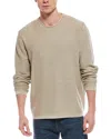 Weatherproof Vintage Twill Crewneck Sweatshirt In Neutral
