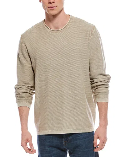 Weatherproof Vintage Twill Crewneck Sweatshirt In Neutral
