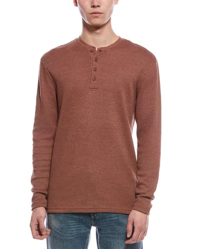 WEATHERPROOF VINTAGE WEATHERPROOF VINTAGE WAFFLE HENLEY SHIRT