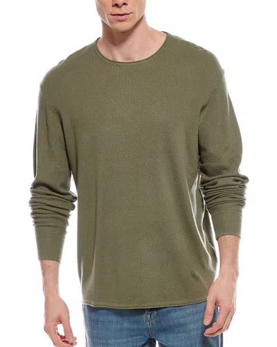 Weatherproof Vintage Wool-blend Waffle Shirt In Green