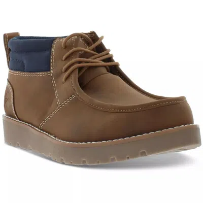 Weatherproof Vintage Wp-chester Chukka Boots Men's Brown Faux-leather Mapp43