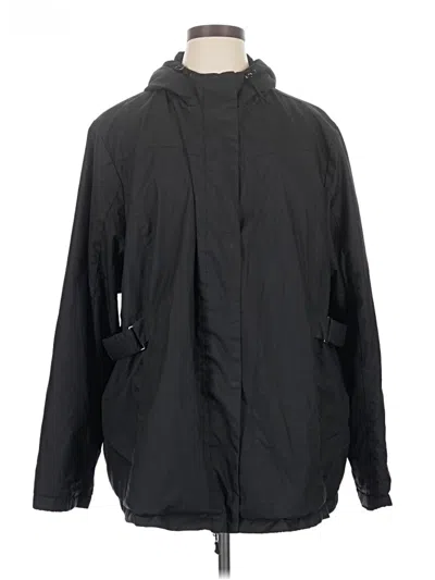 Pre-owned Weatherproof Windbreaker Jacket In Black