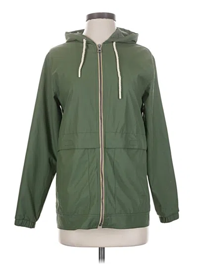Pre-owned Weatherproof Windbreaker Jacket In Green