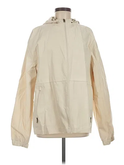 Pre-owned Weatherproof Windbreaker Jacket In Ivory