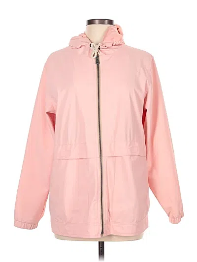 Pre-owned Weatherproof Windbreaker Jacket In Pink