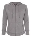 Weatherproof Women's Heatlast Fleece Faux Cashmere Full-zip Hooded Sweatshirt In Multi