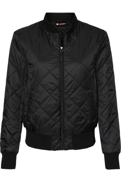 Weatherproof Women´s Heatlast Quilted Packable Bomber In Black