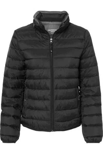Weatherproof Women´s Pillowpac Puffer Jacket In Black