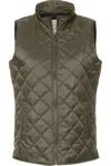 Weatherproof Women´s Vintage Diamond Quilted Vest In Brown