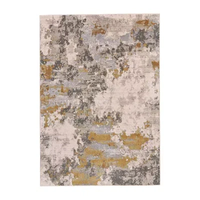 Weave & Wander Aitana Abstract Indoor Rectangular Accent Rug In Multi