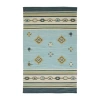 Weave & Wander Amara Geometric Flatweave Reversible Indoor Rectangle Area Rug In Multi