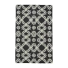 Weave & Wander Archipelago Transitional Abstract 5'x8' Indoor Rectangular Area Rug In Black