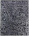 Weave & Wander Archor Modern Abstract Area Rug In Black