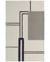 Weave & Wander Ardon Transitional Abstract Area Rug In Brown