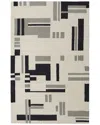 Weave & Wander Ardon Transitional Abstract Area Rug In Gray