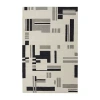 Weave & Wander Ardon Transitional Abstract Indoor Rectangular Accent Rug In Neutral