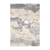 Weave & Wander Aurelian Abstract Hand Knotted Indoor Rectangle Area Rug In Silver